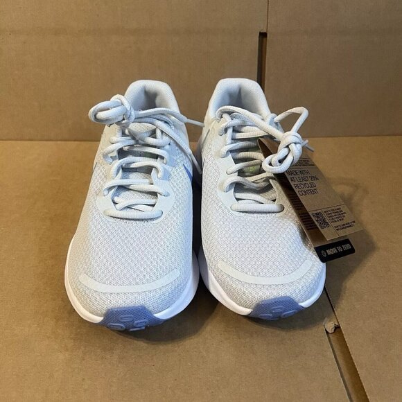 Nike Revolution 7 Womens Size 6.5 Blue Womens Athletic Running Shoes Sneakers - Picture 4 of 9
